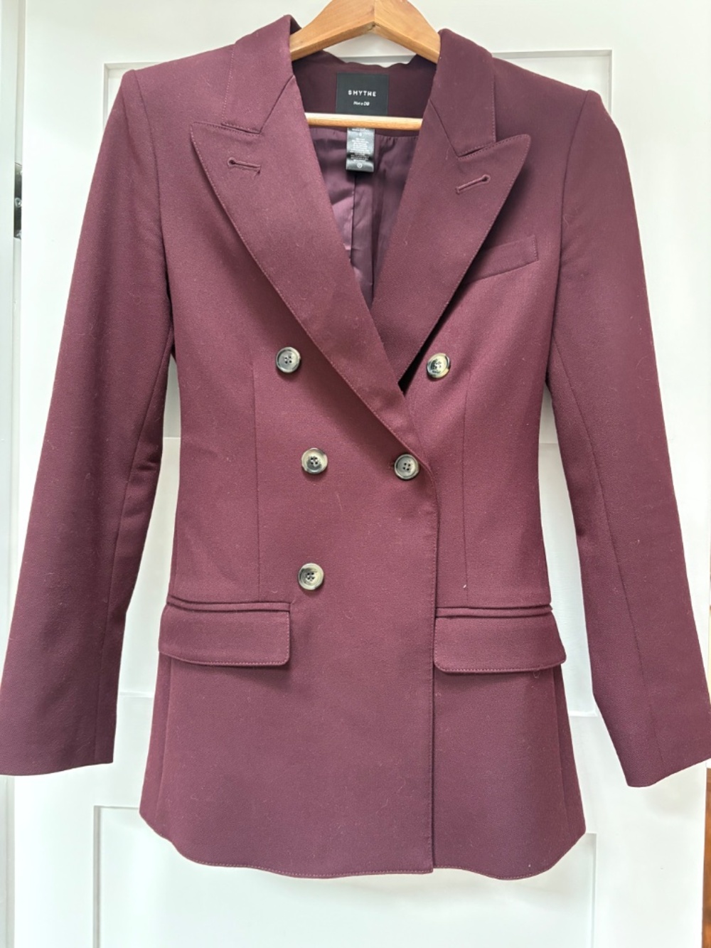 Smythe Fall 2025 Pant Suit Burgundy
